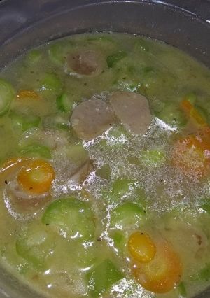 Foto resep Sop Oyong/Gambas Dan Bakso