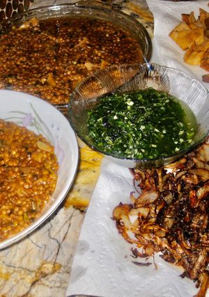 صورة لوصفة الرشتايه المعروفه أيضا بحُرّاق أصبعه