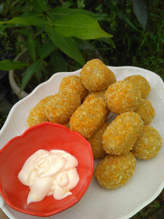 Foto resep Kroket talas isi sayur dan mayones