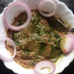A picture of Pumpkin seeds chutney.