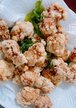 鹽酥雞 的食譜成品照片
