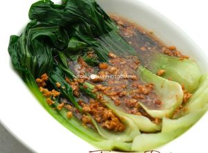 Foto resep Tumis Pokcoy Bawang Putih Saus Tiram