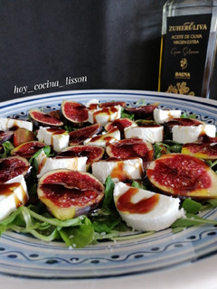 Una foto de Ensalada de higos