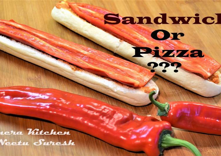 Sandwich Or Pizza??? | Spanish Paprika Recipe