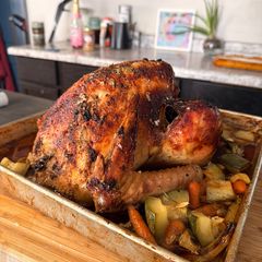 A picture of Burrow & Bloom Zinfandel Mole Turkey.
