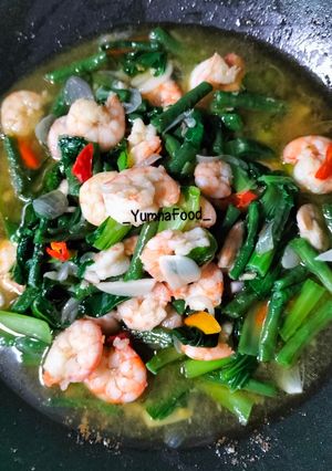 Foto resep Tumis Udang Sayuran