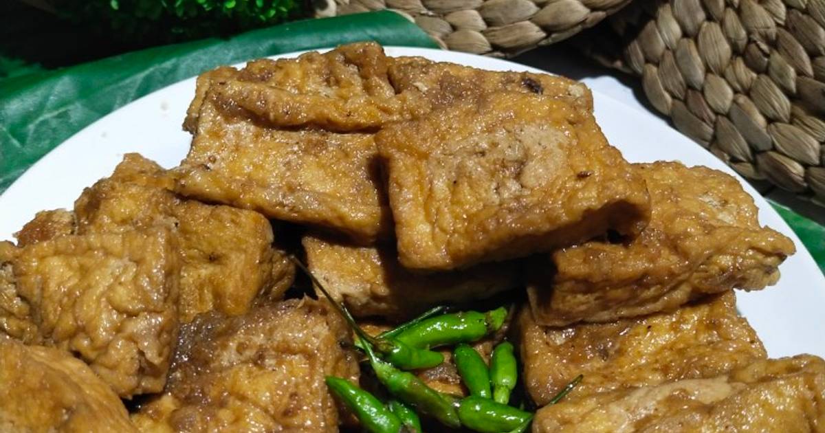 Resep Tahu Bacem Oleh Citra Risa Septiani Cookpad