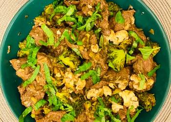 Easy Making Recipe Beef medallions  cruciferous vegetables Delicious Simple