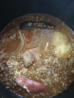 Una foto de Lentajas con arroz(a mi gusto)