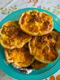 Mes Minis Quiches aux Choux-Fleurs, Oignons, Échalotes et Poivrons