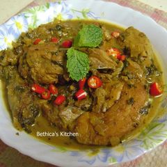 A picture of Lemony Coriander Chicken.