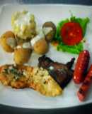 Asadito con duo de carnes y doble embutido
