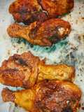Pernas de frango crocantes
