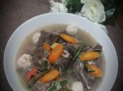 Gambar bakso daging sapi sengkel