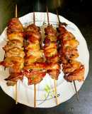 Thịt nướng lá mắc mật