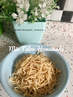 Foto resep Mie telur buat mie ayam Homemade
