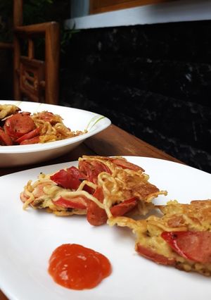 Foto resep Pizza Mie Krispy