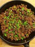 Salteado para unos tacos al plato