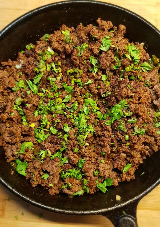 Una foto de Salteado para unos tacos al plato