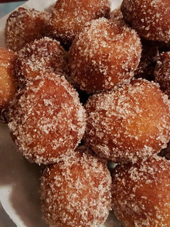 Una foto de Buñuelos de plátano