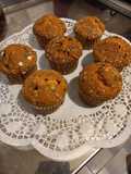 Muffins con gocce di cioccolato fondente