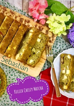 Foto resep Kulich (Cheezy Matcha) -Keto