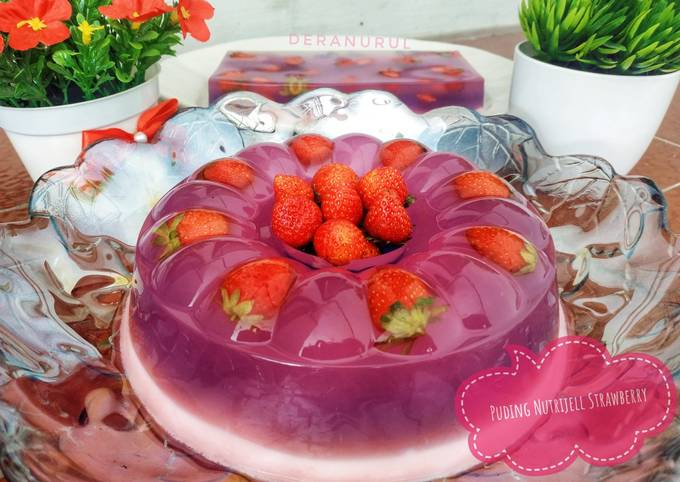 Puding Nutrijell Strawberry