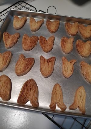 Foto resep 41. Genji Pie (Palmier Cookies) :: Pastry homemade