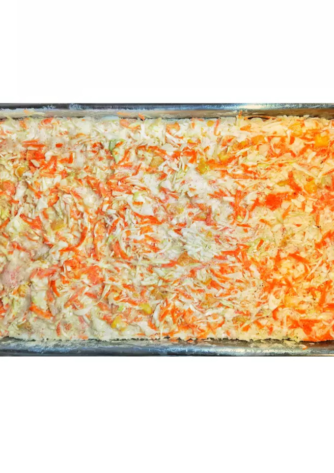 Una foto de Ensalada de col y zanahoria dulce