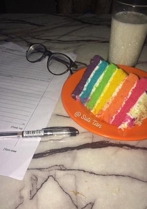 Foto resep Rainbow cake