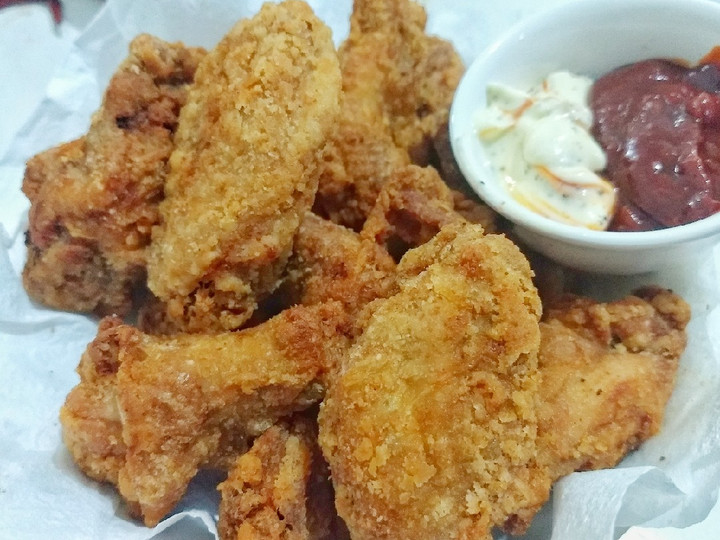 Resep Korean Fried Chicken Wing yang Lezat Sekali