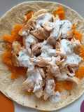 Taco de Pollo con Calabaza