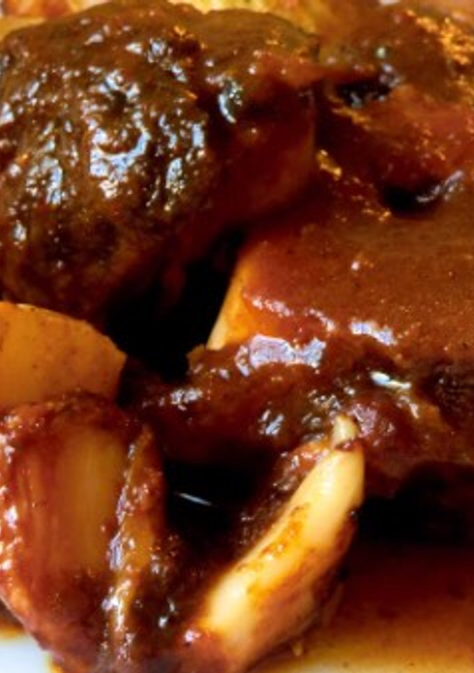 Una foto de Ossobuco al horno