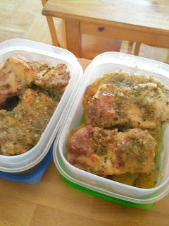 Una foto de Pollo al horno