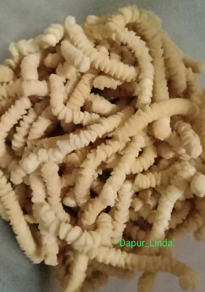 Foto resep Kue ulat sutra / akar kelapa