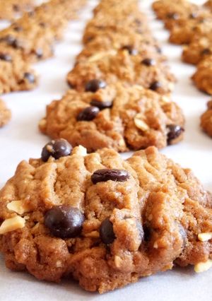 Foto resep Chocolate Almond Cookies