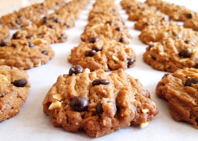 Chocolate Almond Cookies