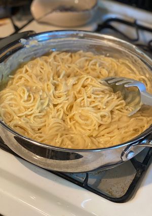 A picture of Vegan Creamy Alfredo.