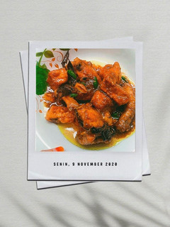 Foto resep Semur ayam tahu pedas