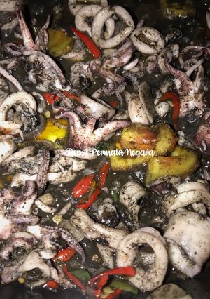 Foto resep Cumi Hitam