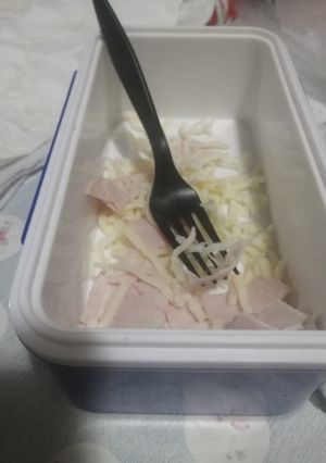 Una foto de Queso y jamón 1
