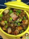 Lentilha com calabresa e bacon