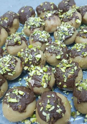 صورة لوصفة حلى البسكويت بالجلكسي والنوتيلا 🤤❤