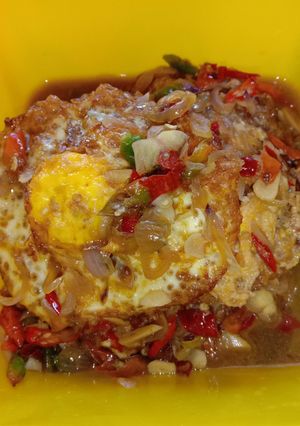 Foto resep Telur Ceplok kuah kecap