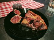 A picture of fig dessert