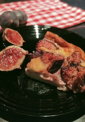 Une photo de Clafoutis aux figues fraîches