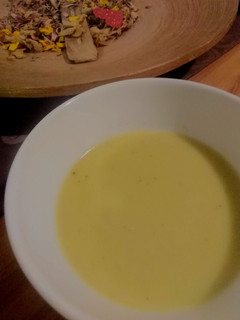 Una foto de Crema de puerros