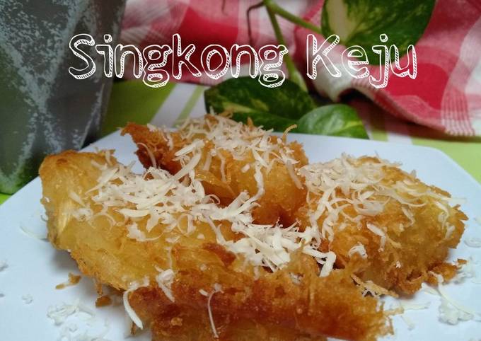 Resep Singkong Keju