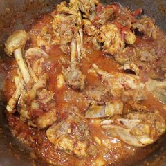 A picture of Chicken chettinad.