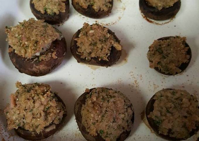 Step-by-Step Guide to Prepare Any-night-of-the-week Stuffed Mushrooms